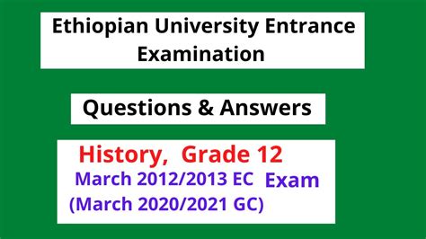 <b>Ethiopian</b> Students. . Ethiopian entrance exam questions and answers pdf